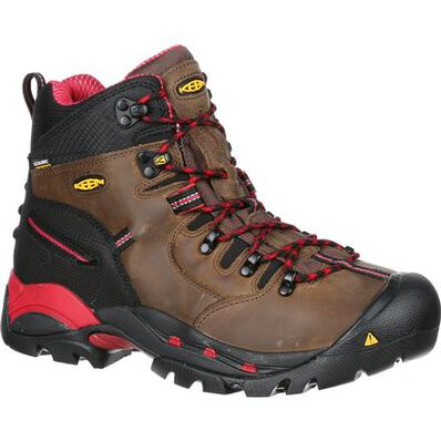 KEEN Utility® Pittsburgh Men' Steel Toe Electrical Hazard Work BootShoe, , large