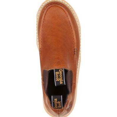 Georgia Boot Wedge Romeo Work Shoe, , large