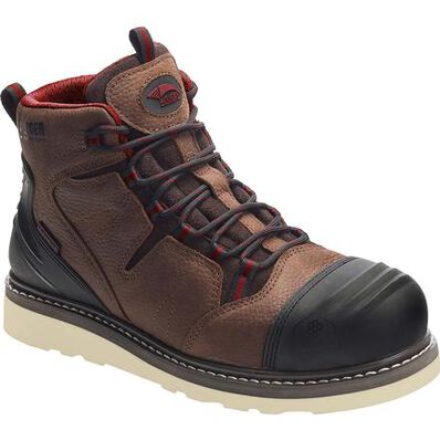 Avenger Men's Carbon Nano Toe Waterproof Wedge Work Boot, , large