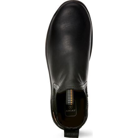 Ariat Turbo Men s Carbon Toe Electrical Hazard Waterproof Pull on Chelsea Work Boot 10027330