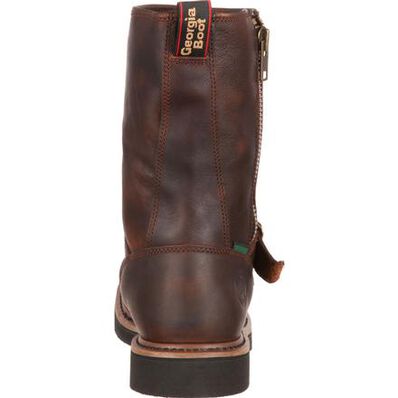 Georgia Boot Side Zip Waterproof Work Wellington, , large