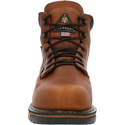 Rocky IronClad USA Men s Internal Met Guard Steel Toe Electrical Hazard Waterproof Work Boot