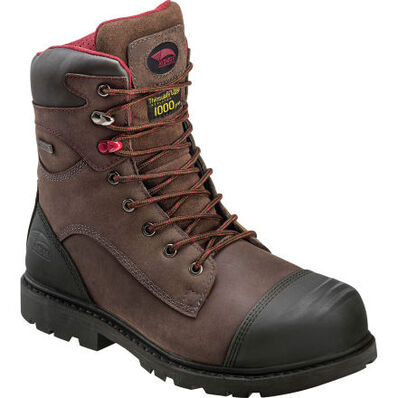 Avenger Hammer Men's 8-inch Carbon Toe Puncture-Resisting 1000G Insulated Waterproof Work Boot, , large