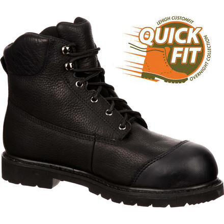 QUICKFIT COLLECTION Lehigh Unisex Composite Toe Waterproof Work Shoe. LEHI007