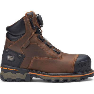 Timberland PRO Boondock CSA BOA Men's 6-inch Composite Toe Puncture-Resisting Waterproof Work Boot, , large