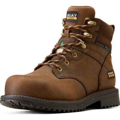 Ariat RigTEK CSA Men's 6-inch Composite Toe Electrical Hazard Puncture-Resisting Waterproof Work Boot, , large
