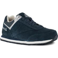 Reebok Leelap Retro Jogger Steel Toe Electrical Hazard Navy Work Shoe