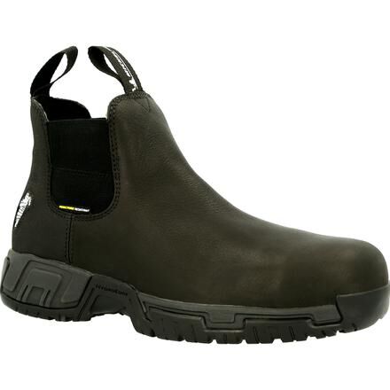 MICHELIN HydroEdge Men s Puncture Resistant Alloy Toe Waterproof Chelsea Work Boot MIC0008