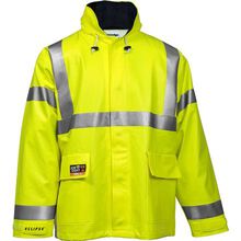 Tingley Eclipse™ Quad-Hazard® Hi-Vis Waterproof Arc-Flash and Flash-Fire Resistant Jacket