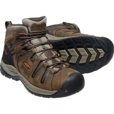 KEEN Utility® Flint II Mid Men's Electrical Hazard Waterproof Work Hiker, , large