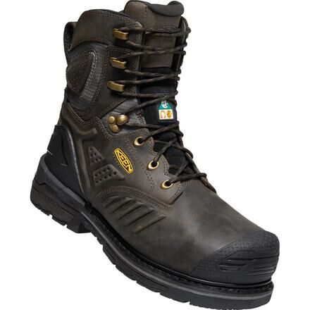 8 inch steel toe waterproof work boots