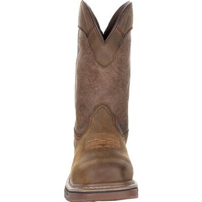 Rocky Square Toe Internal Met Guard Western Boot with TPU Heel Counter, , large