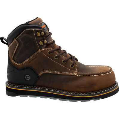 Northside Work Roanoke Men's 6-inch Nano Toe Electrical Hazard Waterproof Work Boot, , large