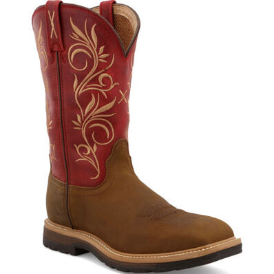Twisted X Women's 11-Inch Steel Toe Electrical Hazard Western Work Boot, , large