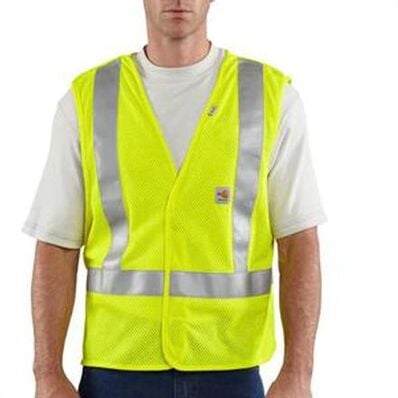 Carhartt Flame Resistant High-Visibility 5-Point Breakaway Vest, , large