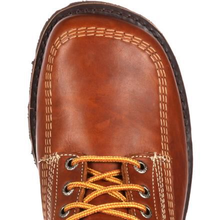Oblique toe work discount boots