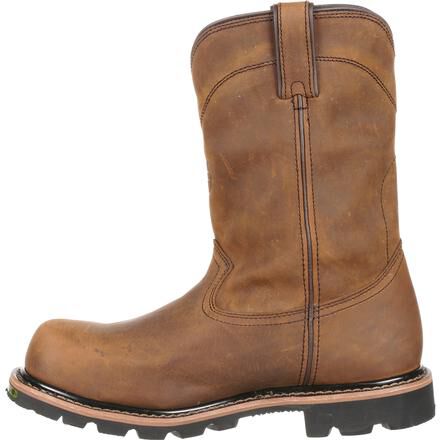 Justin wellington work boots on sale