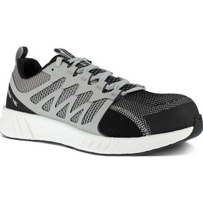 Reebok Fusion Flexweave Work Men's Composite Toe Electrical Hazard Athletic Work Shoe, , large