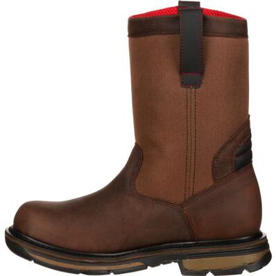 Rocky Hauler Composite Toe Waterproof Pull-On Work Boot, , large