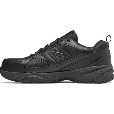 New Balance 627v2 Men's Steel Toe Static Dissipative Leather Athletic Work Shoes, , large