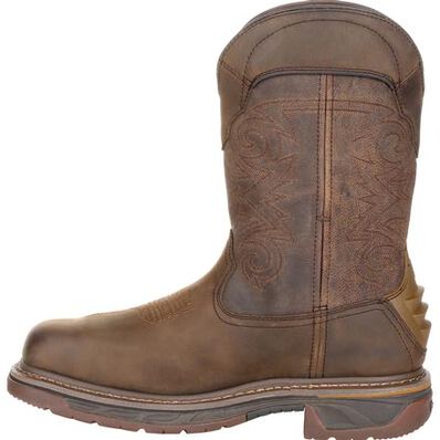 Rocky Square Toe Internal Met Guard Western Boot with TPU Heel Counter, , large