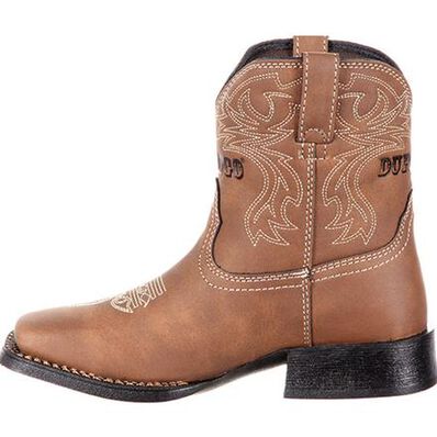 Lil' Outlaw™ by Durango® Big Kids' Embossed Western Boot, , large
