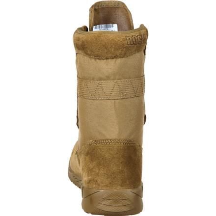 Lightweight Coyote Brown Commercial Military Boot Rocky