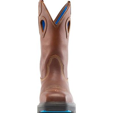 Steel Blue - Blue Heeler Men's Steel Toe Electrical Hazard Waterproof Pull-On Western Work Boot, , large
