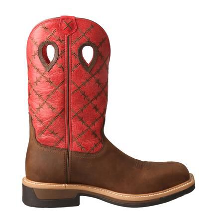 12 inch lace up discount work boots