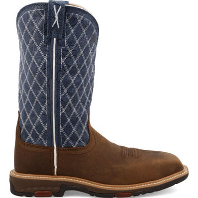 Twisted X Women's 11-Inch Nano Toe Electrical Hazard Western Work Boot, , large