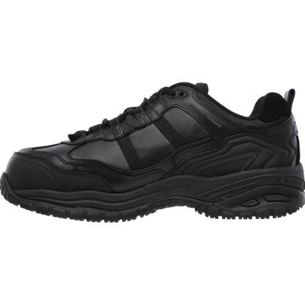 SKECHERS Work Soft Stride Grinnel Men s Composite Toe Electrical Hazard Slip Resistant Athletic Work Shoe
