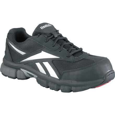 Men s Composite Toe Black Work Athletic Shoe Reebok Ketia RBX4895