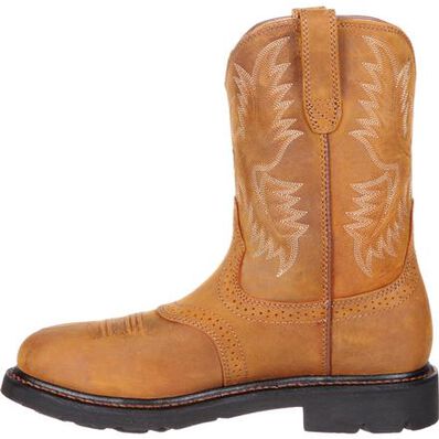 Ariat Sierra Saddle Steel Toe Western Work Boot, , large