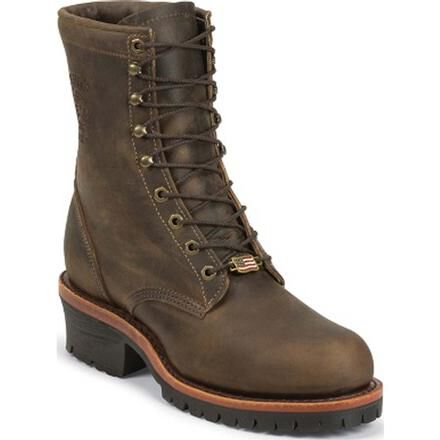 Chippewa men's utility work boots hotsell