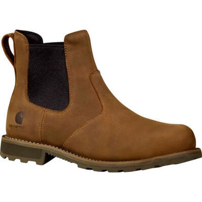 Carhartt Frontier Chelsea Men's Steel Toe Electrical Hazard Pull-on Work Boot, , large
