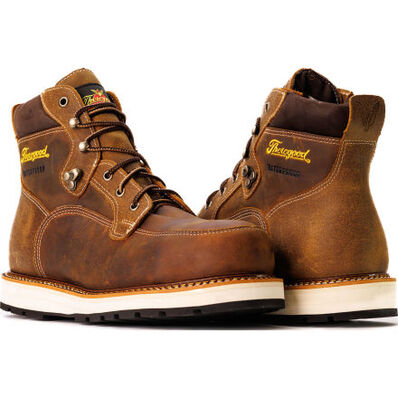 Thorogood Iron River Men's Composite Toe Electrical Hazard Waterproof Wedge Work Boot, , large