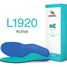 Aetrex Active Women's Low/Flat Arch Posted Orthotic for Athletic Shoes