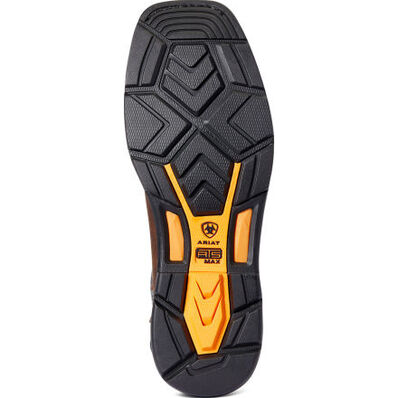 Ariat WorkHog XT Cottonwood Men's 11-inch Carbon Nano Toe Pull-On Western Work Boot, , large