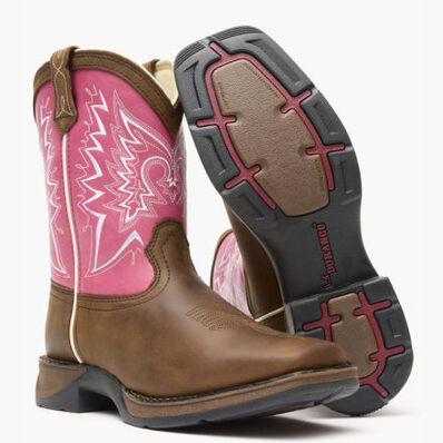 LIL' DURANGO® Big Kid Let Love Fly Western Boot, , large