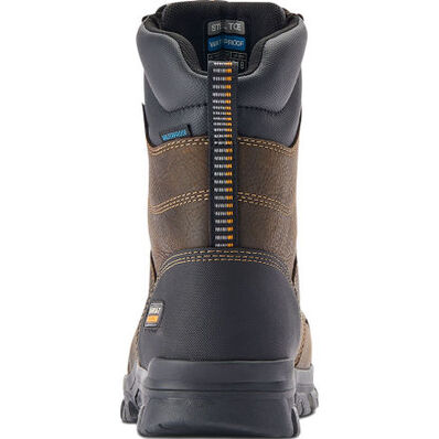 Ariat Treadfast Men's 8-inch Steel Toe Electrical Hazard Waterproof Work Boot, , large