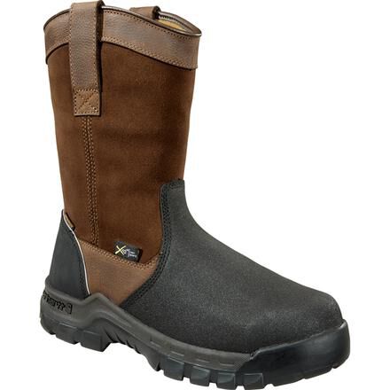 Carhartt pull shop on work boots