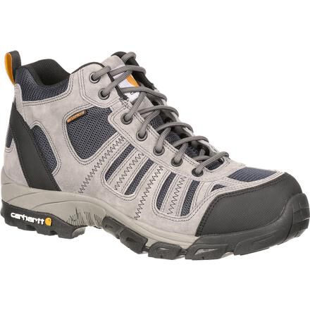 Men s Gray Blue CT Waterproof lightweight Work Hiker Boots