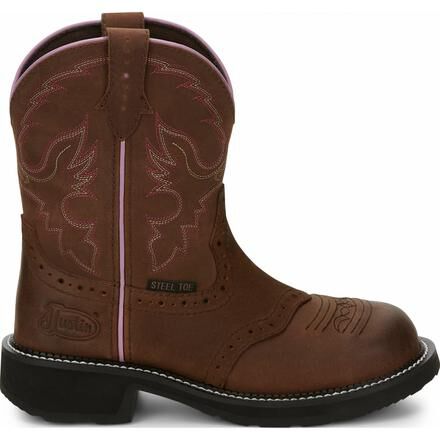 Justin steel toe hotsell shoes