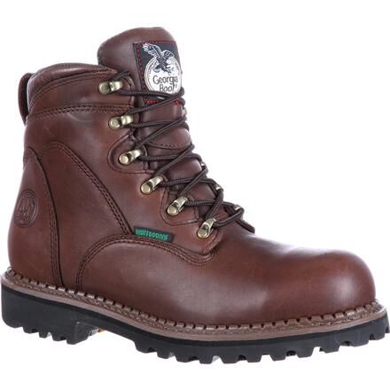 Georgia Hammer Waterproof Steel Toe Work Boots G6303