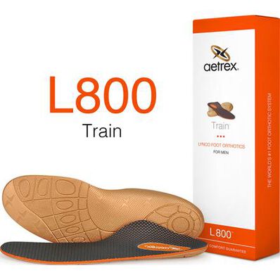 Aetrex Train Men's Medium/High Arch Orthotic, , large
