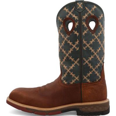 Twisted X Men's 12-Inch Carbon Nano Toe Electrical Hazard Western Work Boot, , large