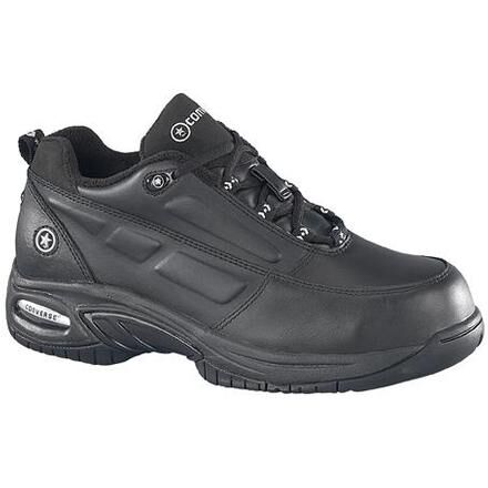 Converse black shop work shoes