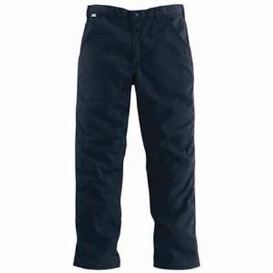 Carhartt Navy Flame Resistant Twill Work Pant, , large