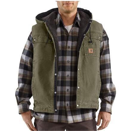 Carhartt vest with hoodie sale