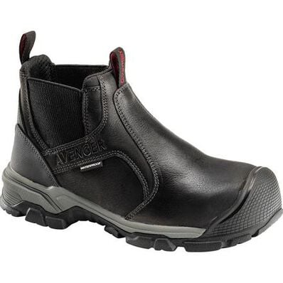 Avenger Ripsaw Men's Aluminum Toe Puncture-Resisting Waterproof Chelsea Work Boot, , large